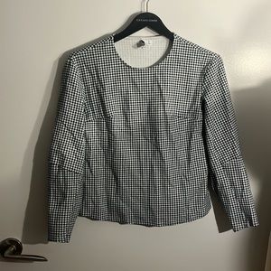 & Other Stories crewneck patterned sweatshirt